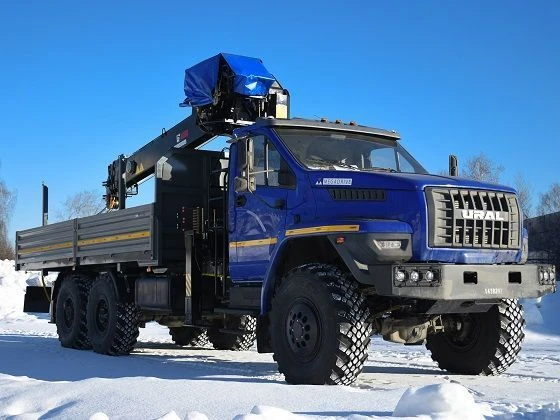 Hydraulic Crane Truck KMA Ural 4320 U0K03N-4Z240