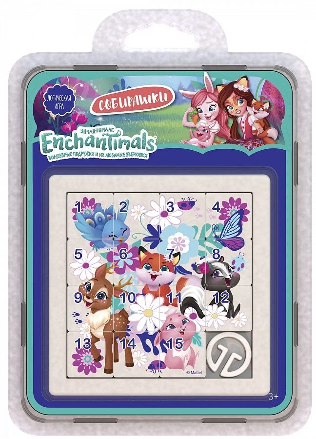 Enchantimals Puzzle Game "Sobireshki" - Logic Game for Kids