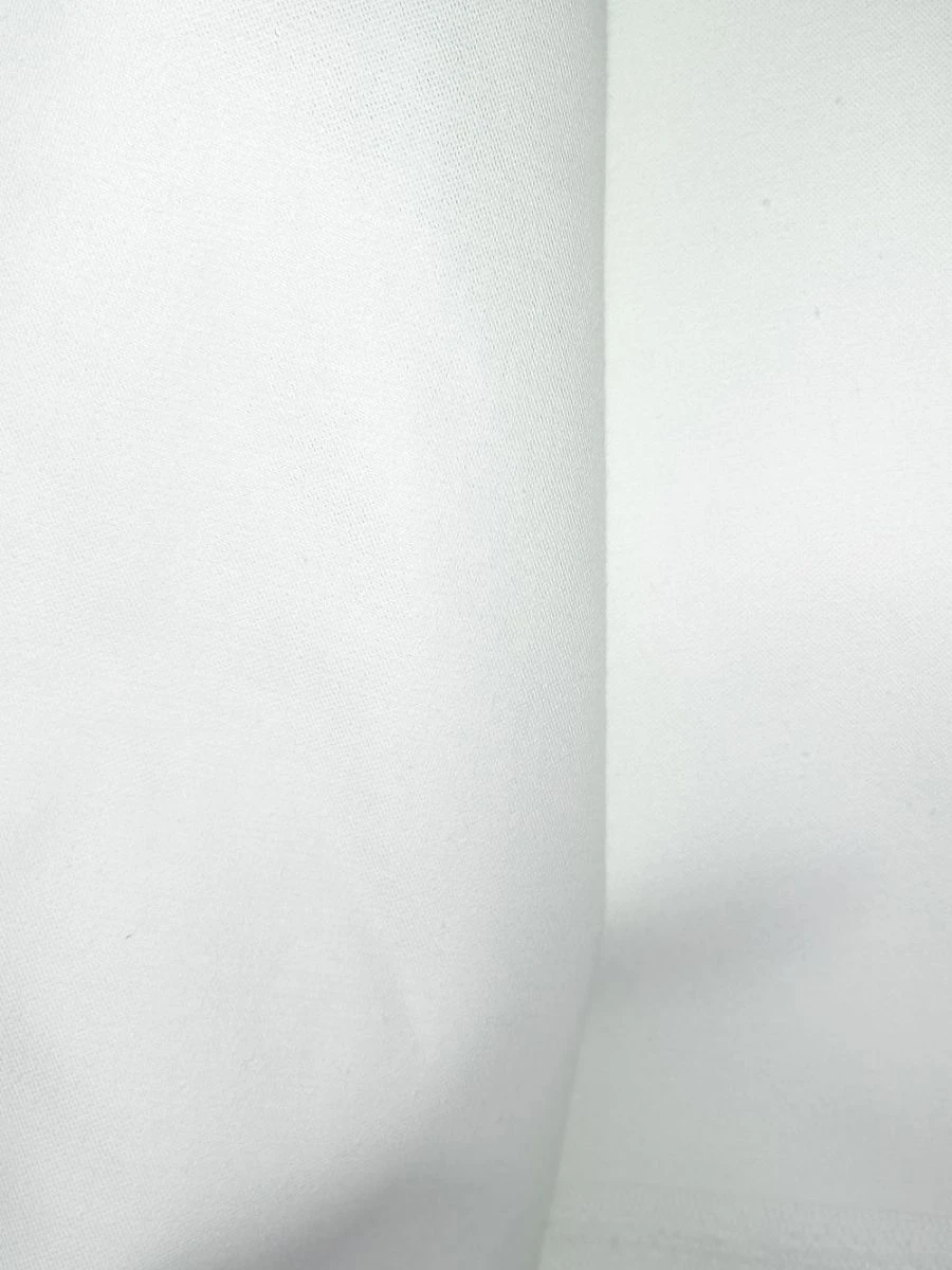 Bleached Cotton Satin Weave Fabric Moleskin 250g/m² 150cm