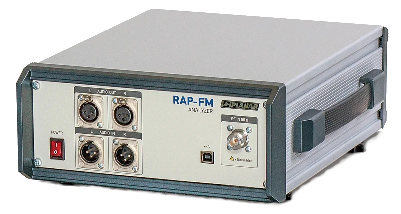 محلل معلمات الترددات الراديوية للمعدات الإذاعية RAP/UKV