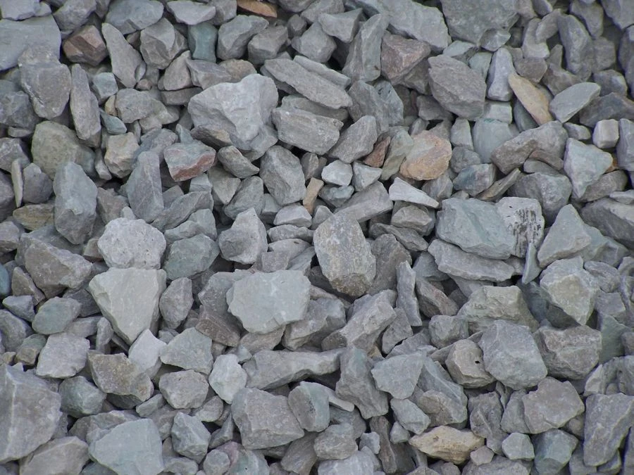 Dense Rock Crushed Stone for Railway Ballast 25-60 mm