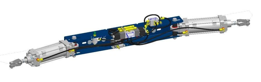 مشغل باب هوائي للمركبات 40M2R63/116T1B002