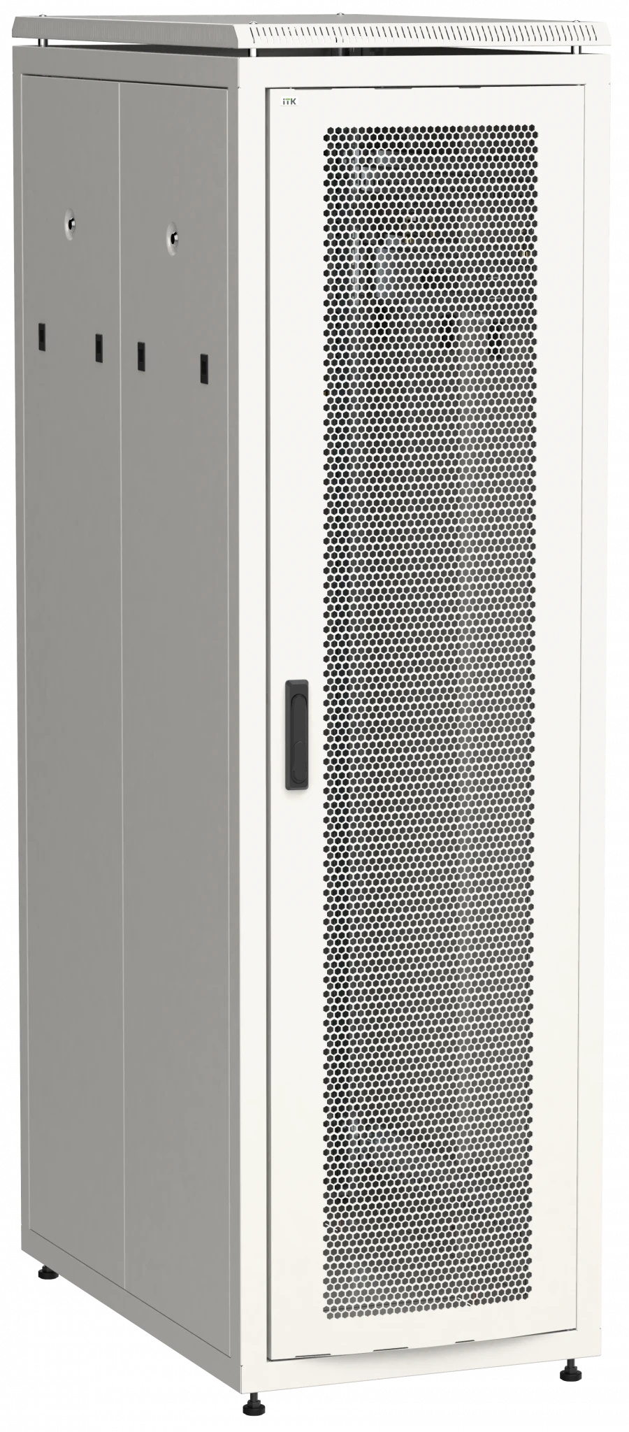 19" Network Cabinet LINEA N 47U 600x1000 mm with Perforated Doors - LN35-47U61-PP ITK