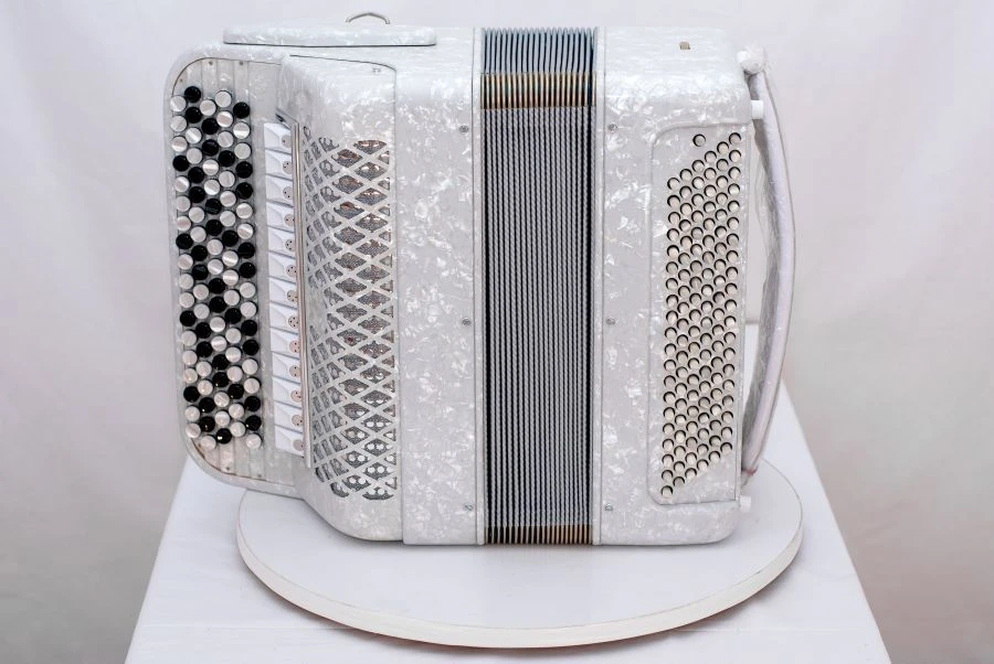 Handcrafted Multi-Voice Bayan Accordion