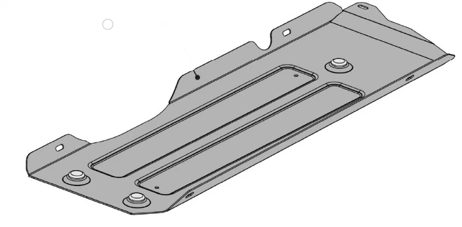 Metal Fuel Tank Protection for Isuzu D-MAX 2021 and Later