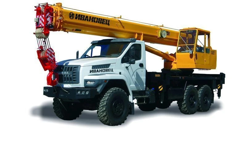 رافعة متنقلة KS-45717-2 مع كابينة U2.65.52.000 وتعديلات
