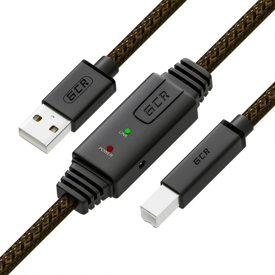كابل يو إس بي 2.0 نشط للطابعة، نموذج GCR-UPCa1