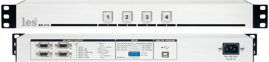 جهاز التحكم النشط KR-41C بأربعة أزرار