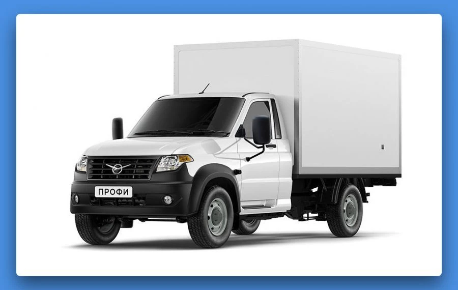 سيارة UAZ 236021-034-03 مع شاحنة عازلة