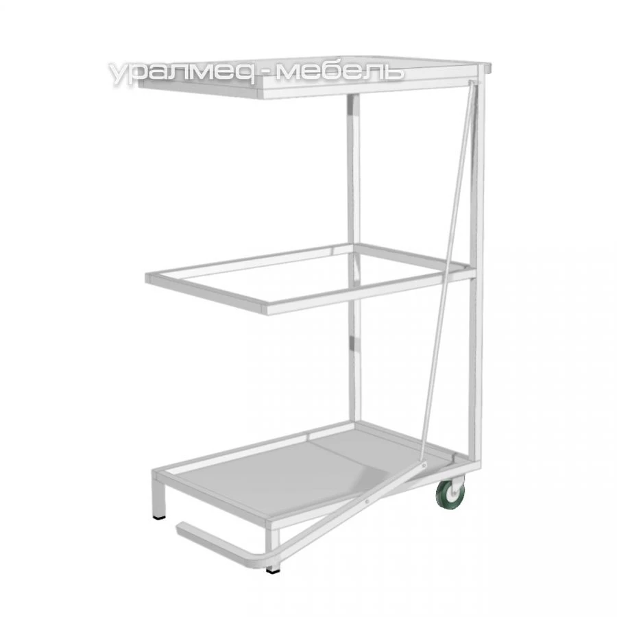Indoor Cleaning Trolley TBO for Efficient Transport