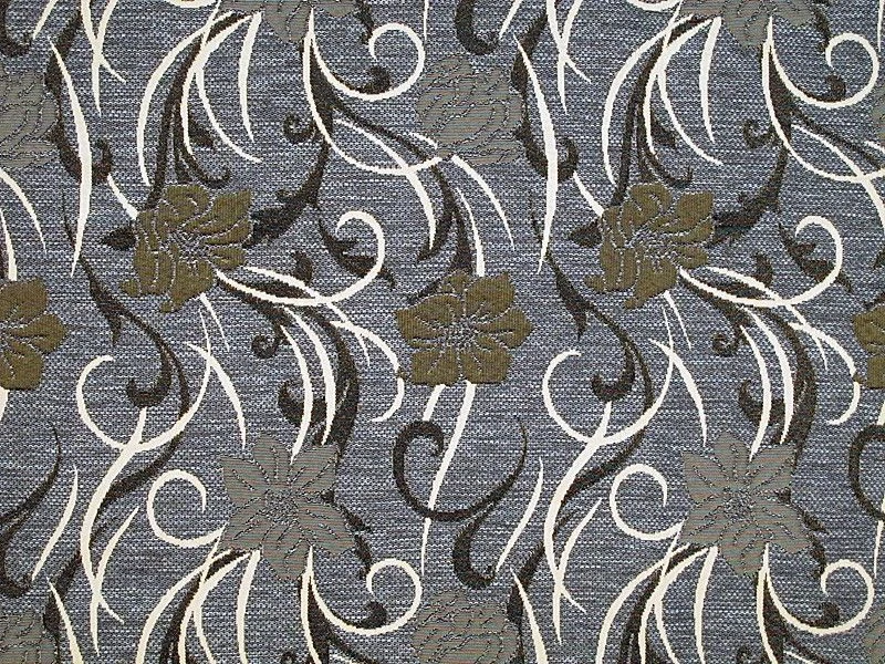 Jacquard Upholstery Fabric with Trademark "UUU" Art. 300228