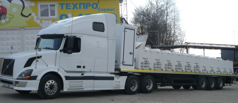 Fish Transport Semi-Trailer Platform 871556