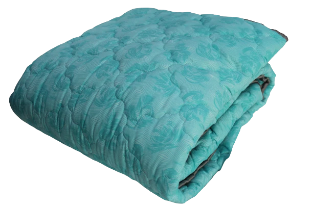 Quilted Blankets Made of Cotton and Synthetic Fabrics with Synthetic and Cotton Fiber Filling