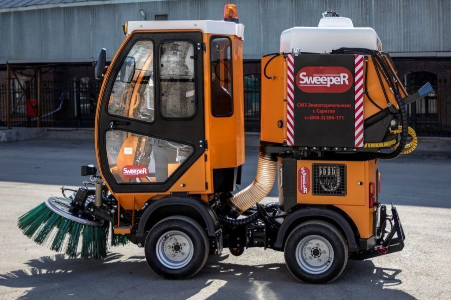 Multi-functional Sweeper Machine for Yard and Sidewalk Maintenance MMK-1500