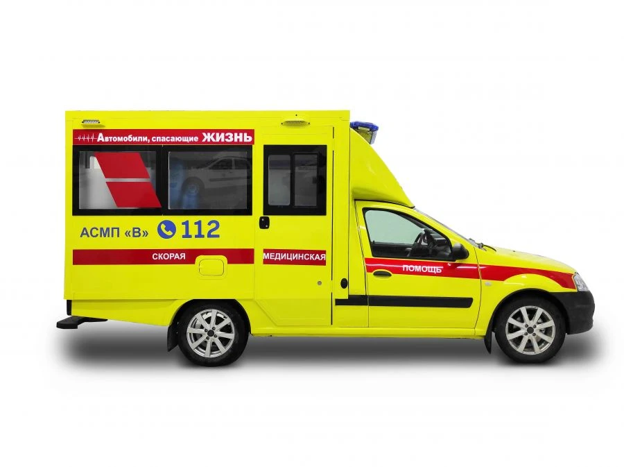 سيارة الإسعاف الطبية LRGS00 Prima KUB على قاعدة LADA