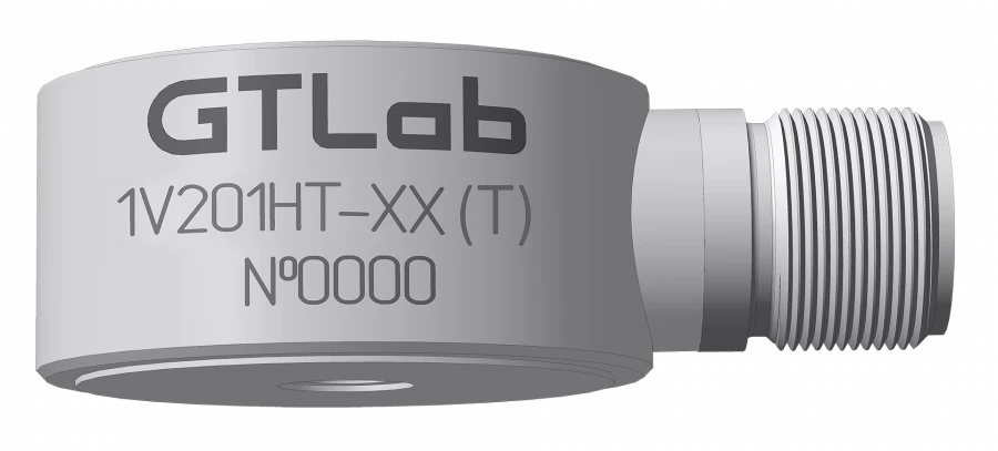 مقياس تسارع بخروج جهد لقياس الاهتزاز 1V201HT-100(T)