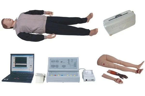 دمية تدريب متقدمة للإنعاش القلبي الرئوي مع مجموعة إصابات الأطراف، CPR400S-C
