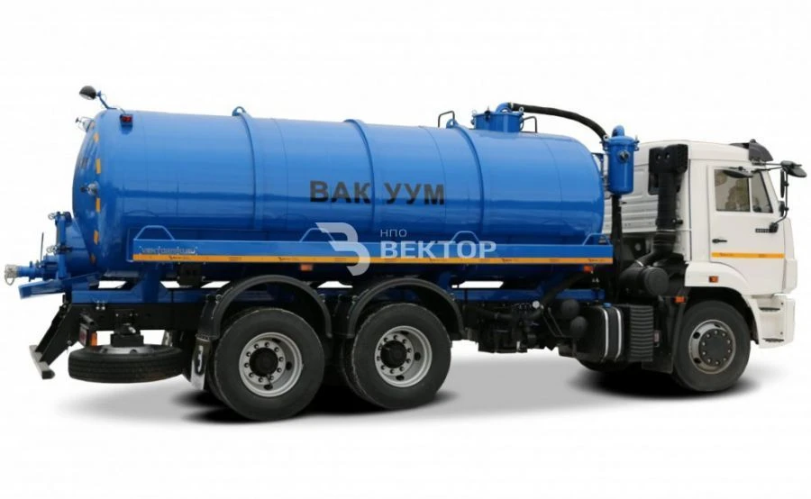 صهريج شفط MV 4680A3-40 على هيكل كاماز 65115