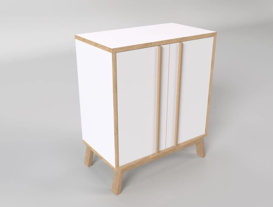 رف مستندات مع أبواب R4 - 800x400x950 مم