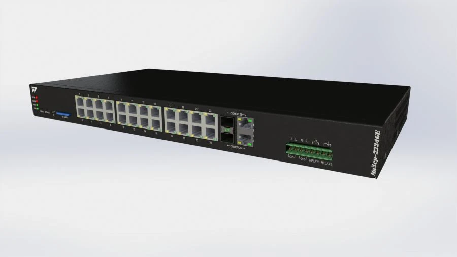 مفتاح إنزر-2224GE-AC لنقل البيانات عالي السرعة