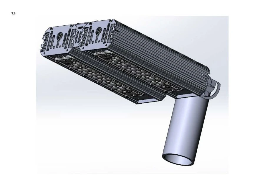مصباح LED "تصميم صناعي MTM IoT" سلسلة كويبيك 100 وحدة مزدوجة اتصال جانبي 180° تركيب كونسل