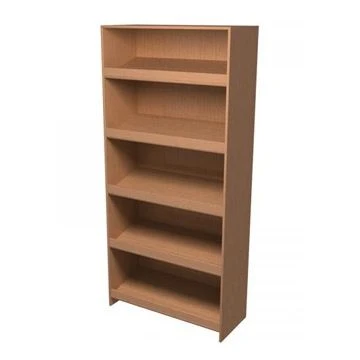 رف مكتبة توضيحي بخمس رفوف مستقلة (LDSF)