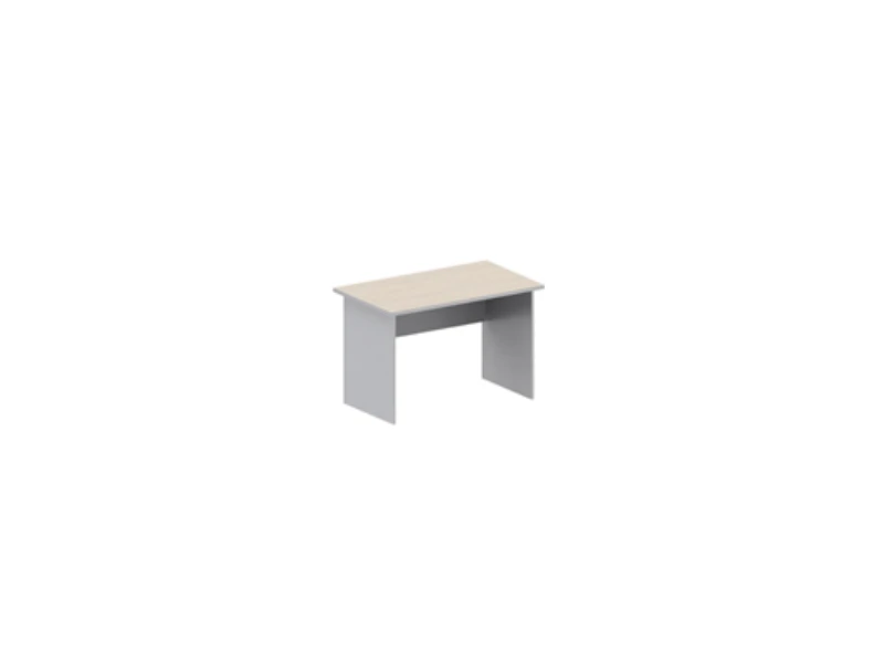 Easy Standard Writing Desk (Dark Oak/Grey, 120x60x74 cm)