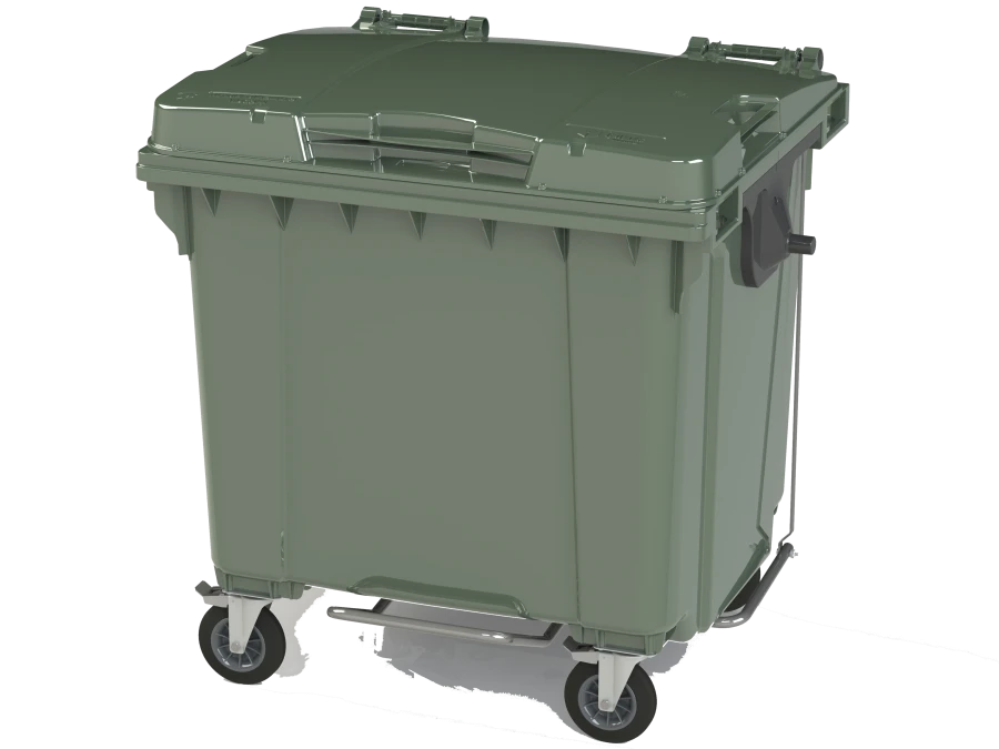 Portable Trash Container 1100L Art. 22.C21 (20.800.70.PE; 21.050.70.PE)