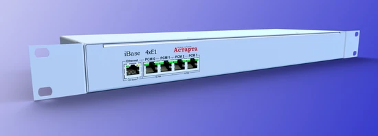 بوابة IBase 4xE1 لتدفقات E1
