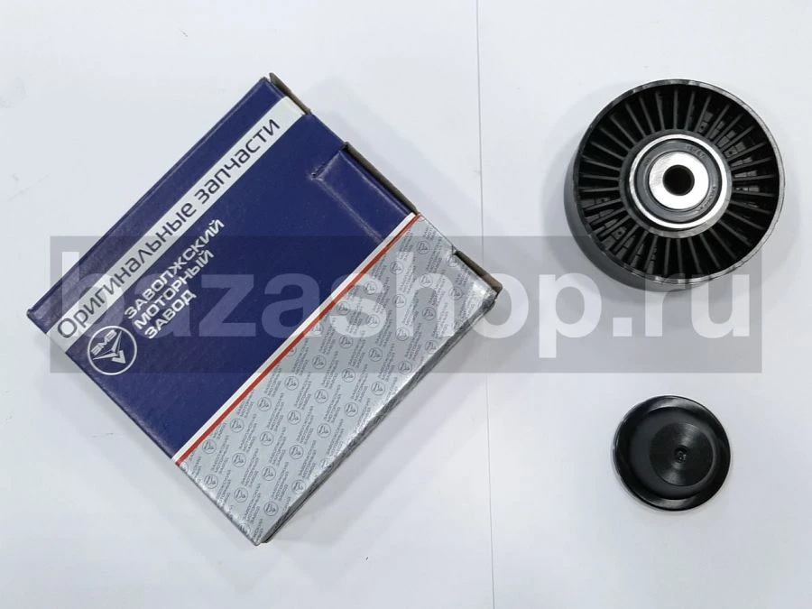 Tension Roller with Cover for UAZ Engines ZMZ-40904, 40905, 40906, 409052 - 409050.3906642-00