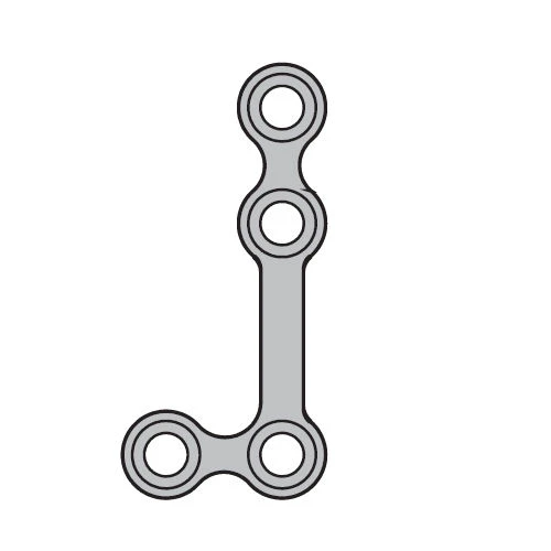 Long L-Shaped Reconstruction Plate (Mini)