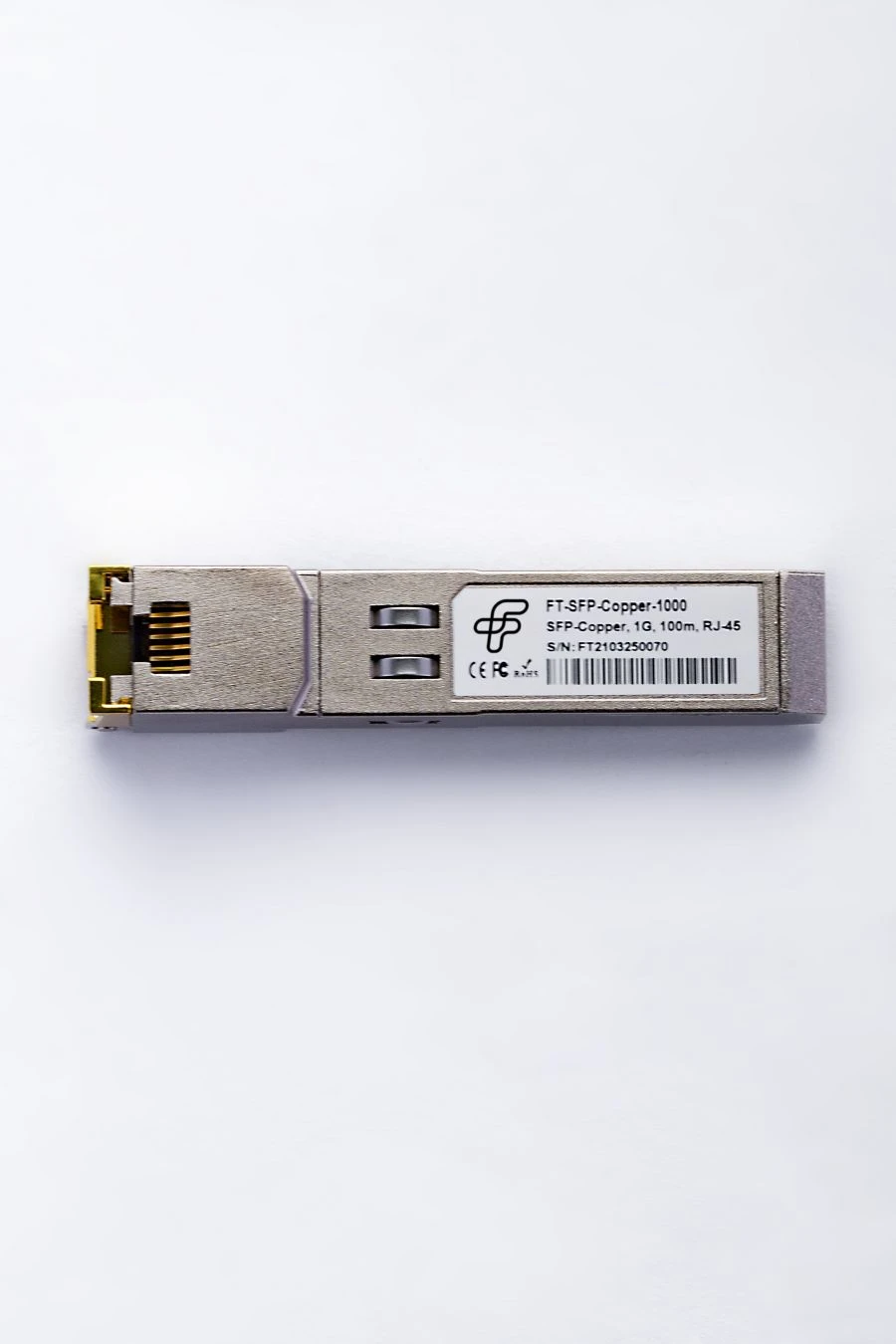 محول SFP لنقل البيانات بسرعة تصل إلى 1000 ميجابت في الثانية، FT-SFP-Copper-1000