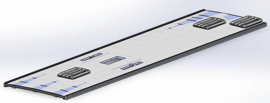 Complete Roof Panel 5299-405-5703000-32/B