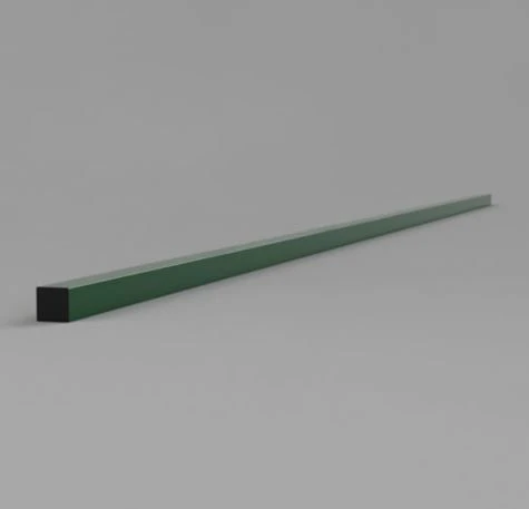 Galvanized Square Post 60x60x3.0mm with Polymer Coating