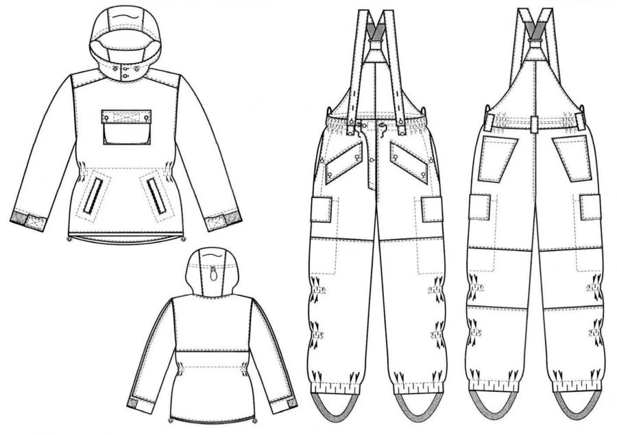 Mountain Suit for Special Forces and Police Officers