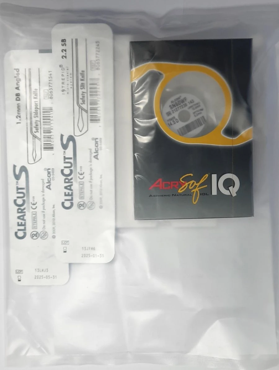 مجموعة الإجراءات لعملية فاكومولسي فيس Phaco Procedure Pack №5