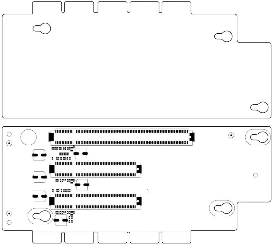 وحدة توسيع PCIe x16x8x8 للاتصال بنظام الحافلة - يادر.469555.052