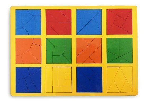 لعبة تعليمية "اجمع المربع" الفئة 3 (معيارية)