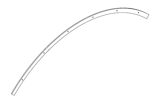 Main Bearing Dust Seal Ring Segment 20-030444