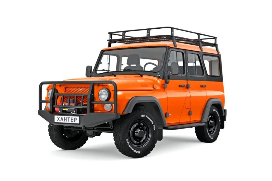 شاحنة UAZ 2924-012-03 ذات الهيكل المعدني الكامل