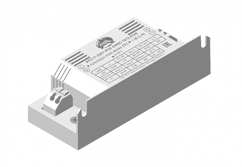 مصدر طاقة أرجوس IPS17-350T IP20