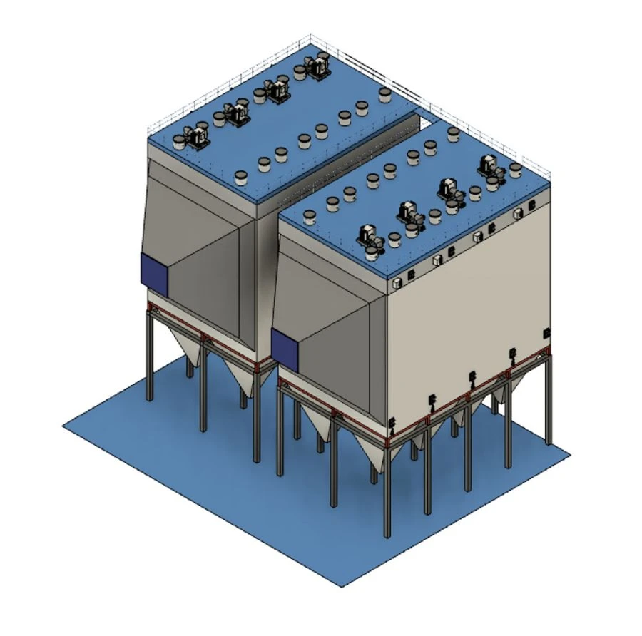 فلتر كهربائي أفقي TTP/S-1x3.5