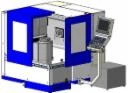 مركز تشغيل 4 محاور MC-200 مع عمود أفقي لمعالجة الأجزاء 200*200*200 مم