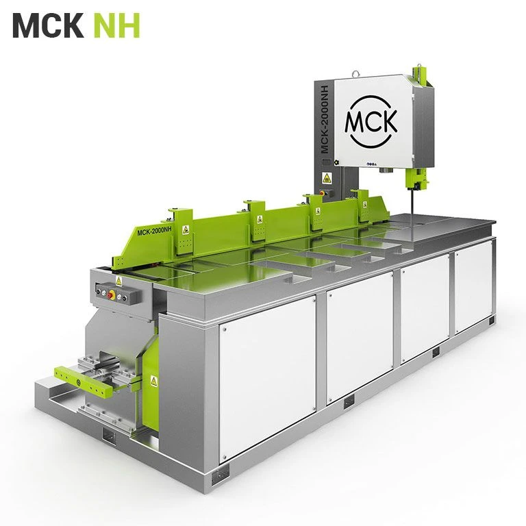 ماكينة منشار شريطي عمودية MCK-1500NH لقطع الألواح الكبيرة