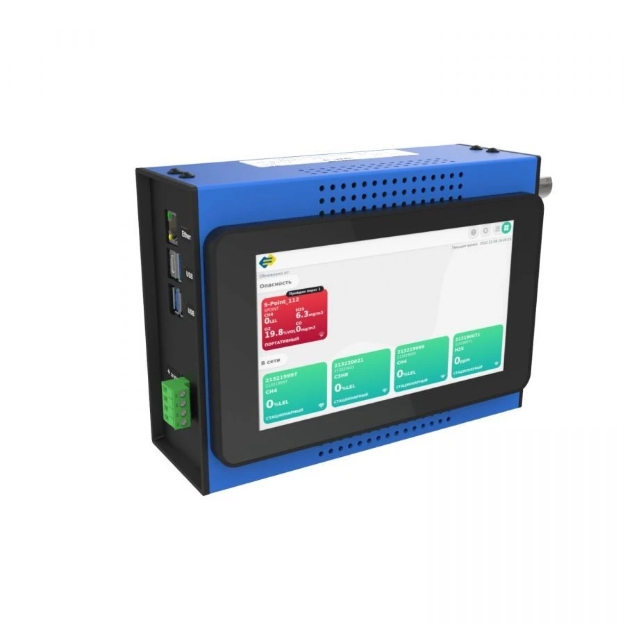 نقطة وصول لاسلكية LoraBox لإدارة الكشف عن الغاز