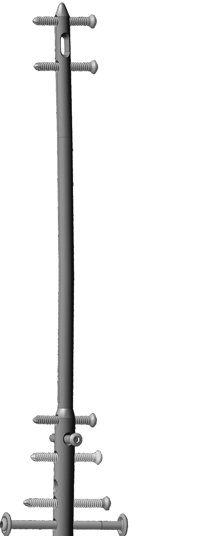 Anatomically Curved Femoral Pins Ø 11 mm, 260-340 mm, Art. 722.2XX