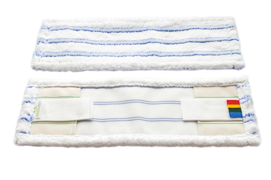 Flat Microfiber Mop with Soft Abrasive 40cm