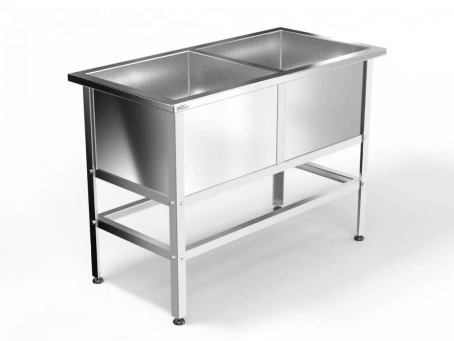 Two-Compartment Washing Bath BMB-2 Model BMB-2-U
