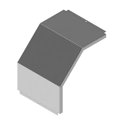Vertical External 90-Degree Corner Cover for Cable Trays KL 000x000 V90