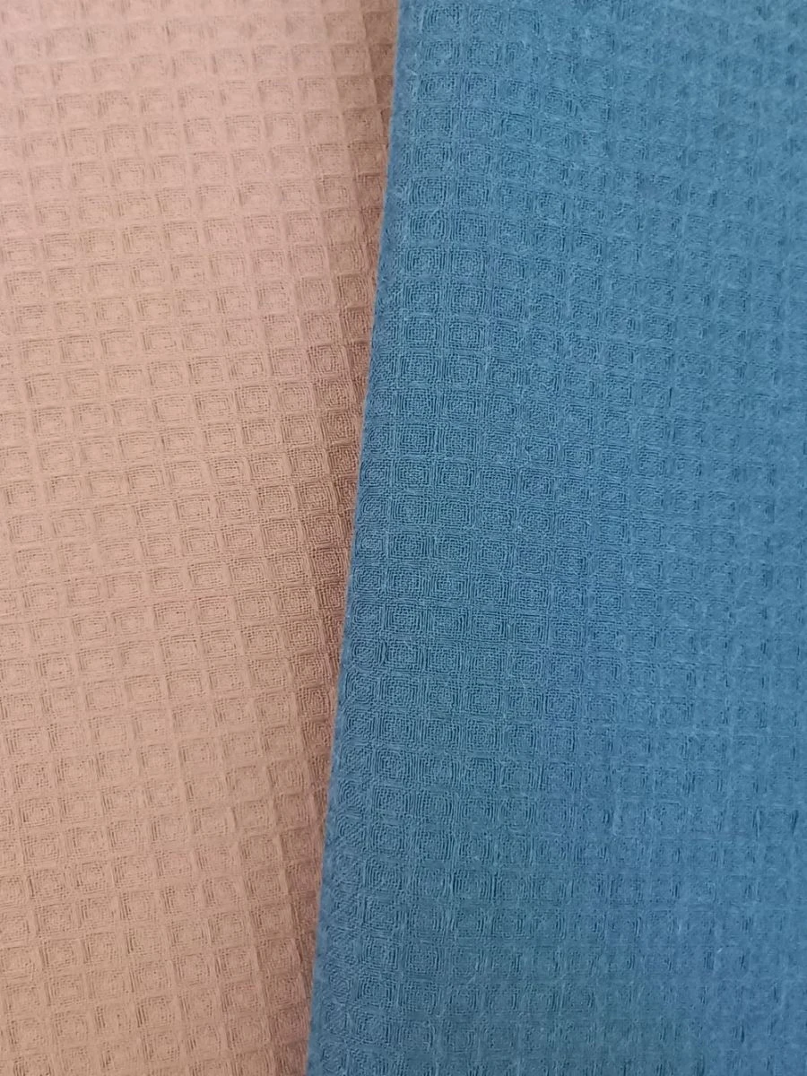 Cotton Waffle Weave Towel Fabric Art. 4C2F3, 150 cm Wide